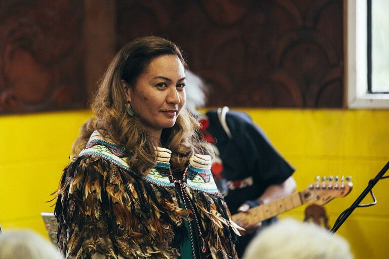 Marama_Davidson's_marae_and_whānau_celebrates_her_appointment_of_co-leader_in_2018